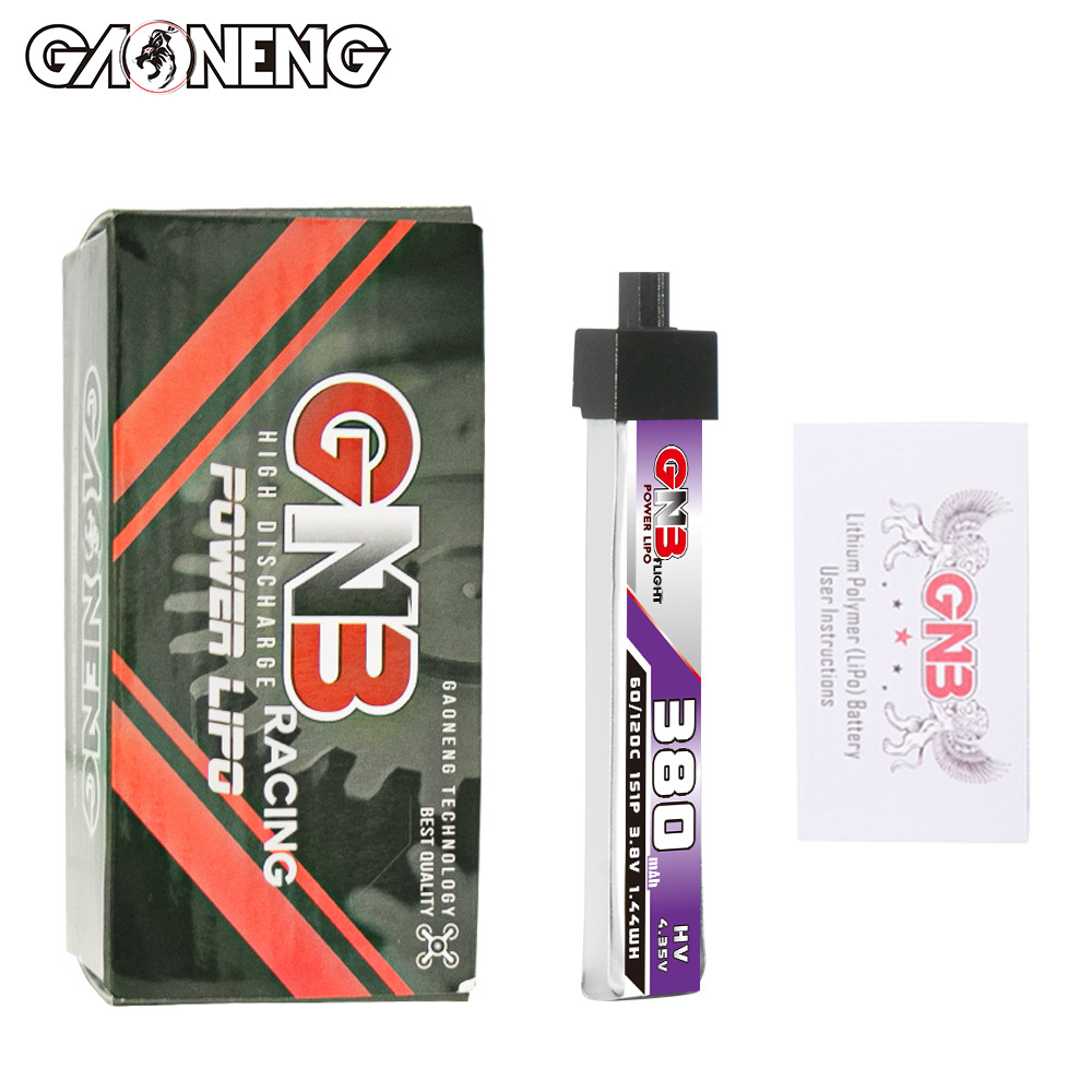 High Energy 380mAh 1S 3V 60C HV A30 FPV High Rate Lithium Battery for Indoor Traversing Machine - Image 4