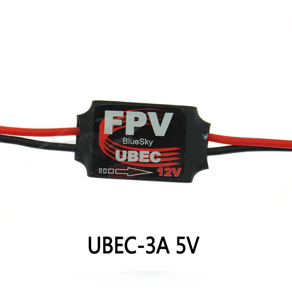 UBEC 3A FPV Spannungswandler-Modul – Ausgänge 5V und 12V für Kamera- und Neigungssteuerung - Image 2