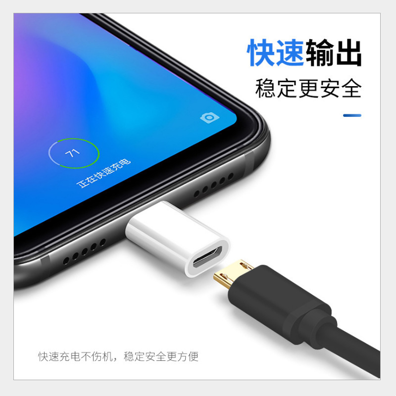 Mobile Phone Micro Type-C Adapter OTG Data Cable V8 USB3 1 Converter High-Speed Transmission External Connection - Image 2