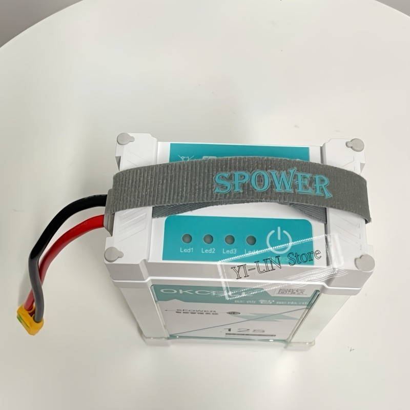 Ouhezhengfang intelligente Batterie 8000 mAh, 12S, 44,4 V für Modellflugzeuge und Drohnen zur Pflanzenschutzanwendung G06 - Image 2