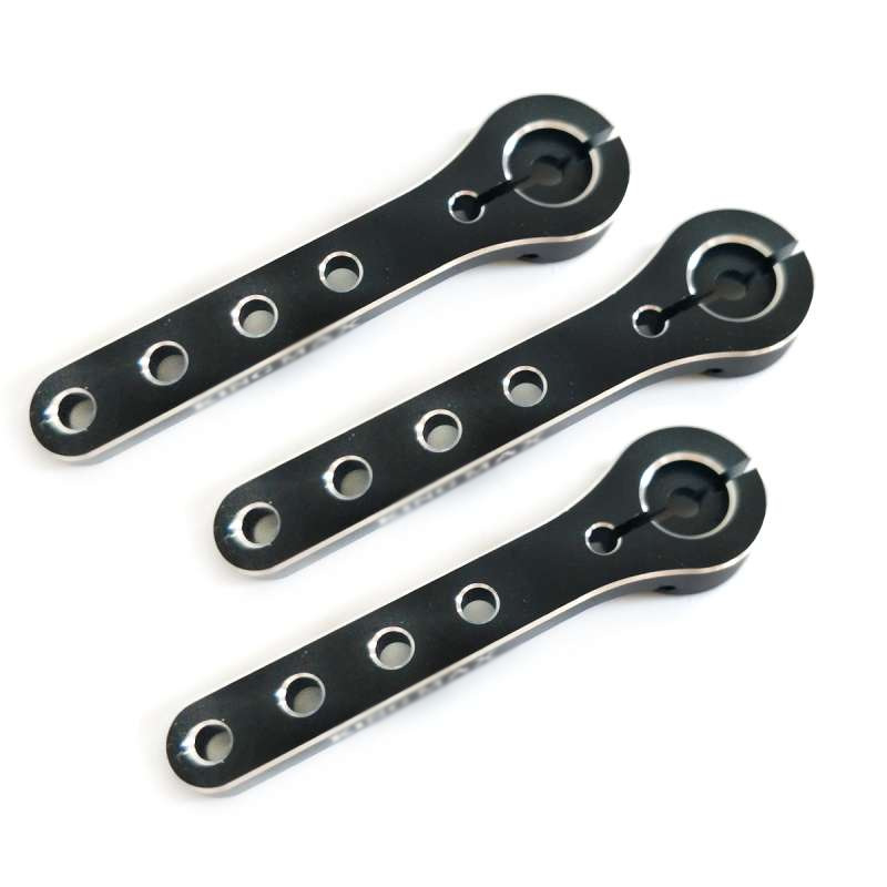 44mm Metal Steering Gear Rocker 25T CNC Aircraft Model Steering Arm KSA005 Aluminum Alloy for RC Planes - Image 3
