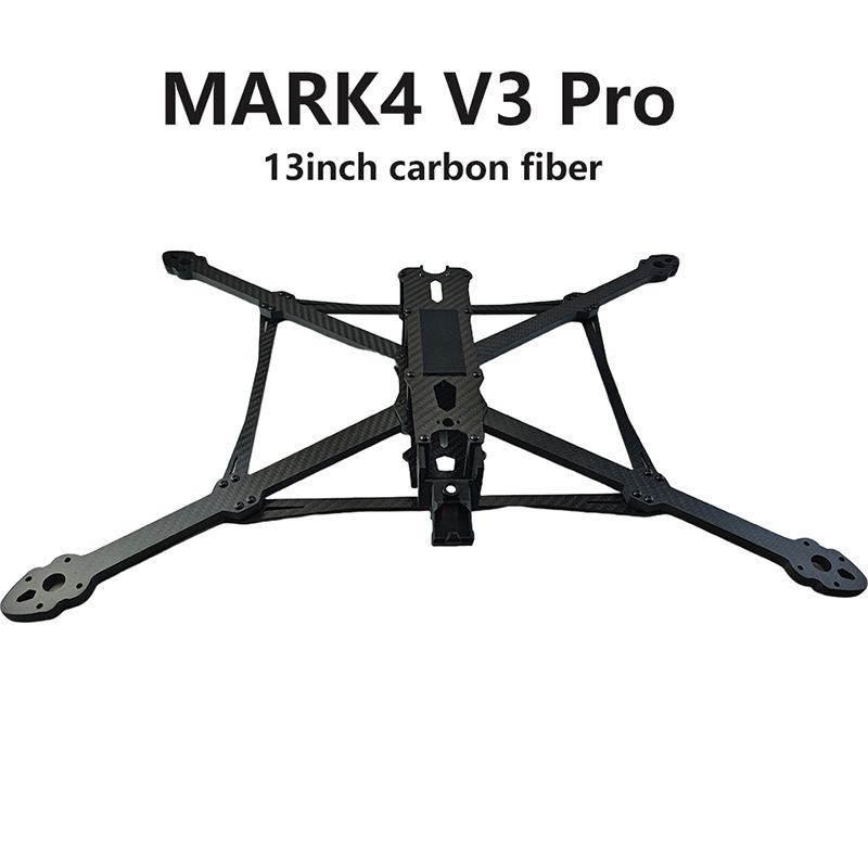 MARK4 V3 Pro 13 inch Carbon Fiber Enhanced UAV Rack FPV Four Axis Crossing Captains Endurance - Image 4
