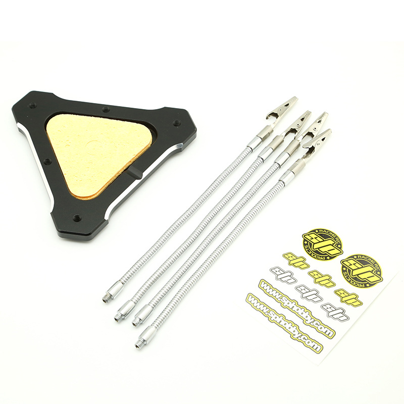 FPV Multi Functional Soldering Station Model Aircraft Tool Triangular Arms Magnifier - Image 4