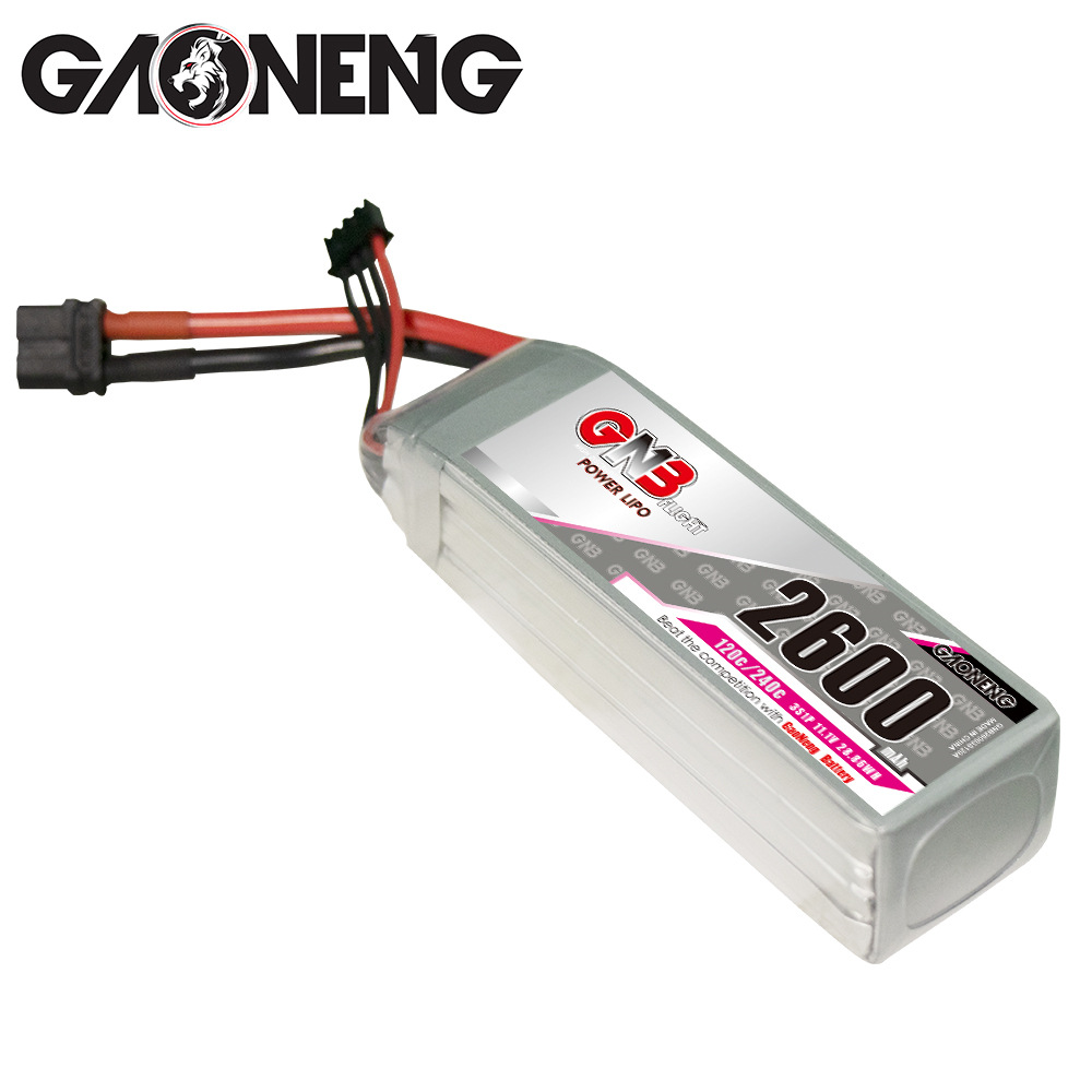 GNB High Energy 2600mAh 3S 11,1V 120C LiPo-Akku für das RC-Boot-Modell WL935 - Image 3