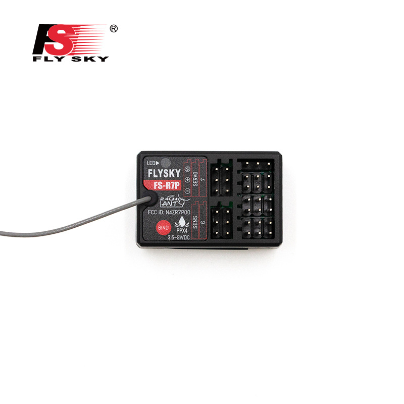 Fusi FS R7P 7 Channel Receiver G7P Remote Control ANT Protocol Voltage Return - Image 2