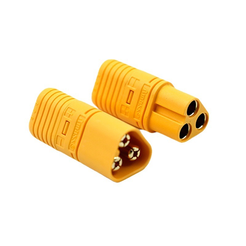 Amass MT60 M-F-Stecker mit drei Kontakten – XT60-Anschluss für Lithium-Batterien in Elektrofahrzeugen und UAVs - Image 5