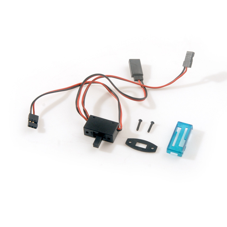 Futaba 60 Core 25cm Cable with Charging Port Switch for RC Car Boat Model Aircraft - Image 2