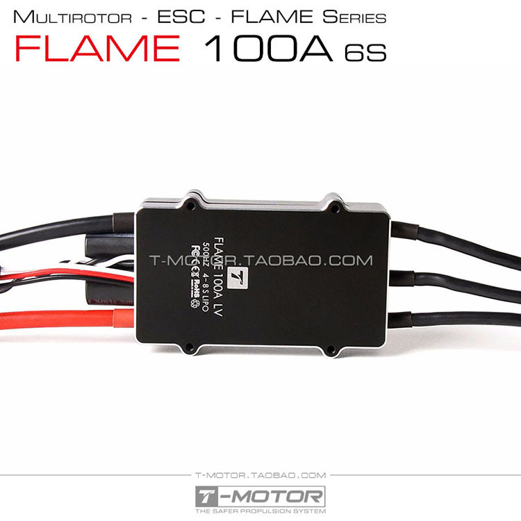 Tmotor Flame 100A 6S Lv Multi Axis Multi Rotor Electronic Speed Controller Square Wave Esc - Image 2