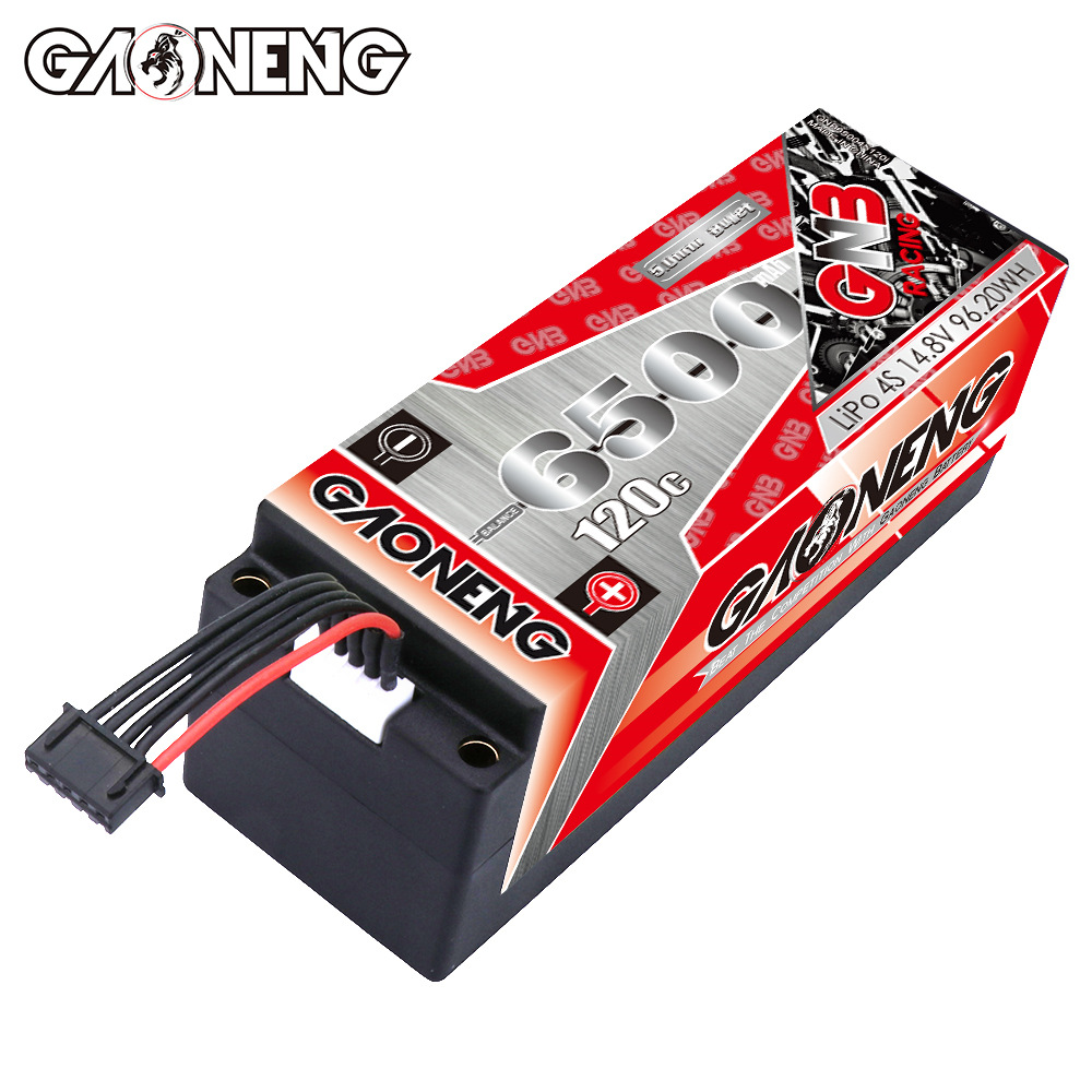 GNB High Energy 6500mAh 4S 14,8 V 120C LiPo-Akku für 1/8 RC-Cars und Klettermodelle - Image 3