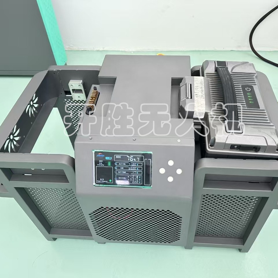 Haiying 18S 30000mAh Lithium-Batterie mit intelligentem Doppellader für landwirtschaftliche Drohnen bis 50 kg - Image 2