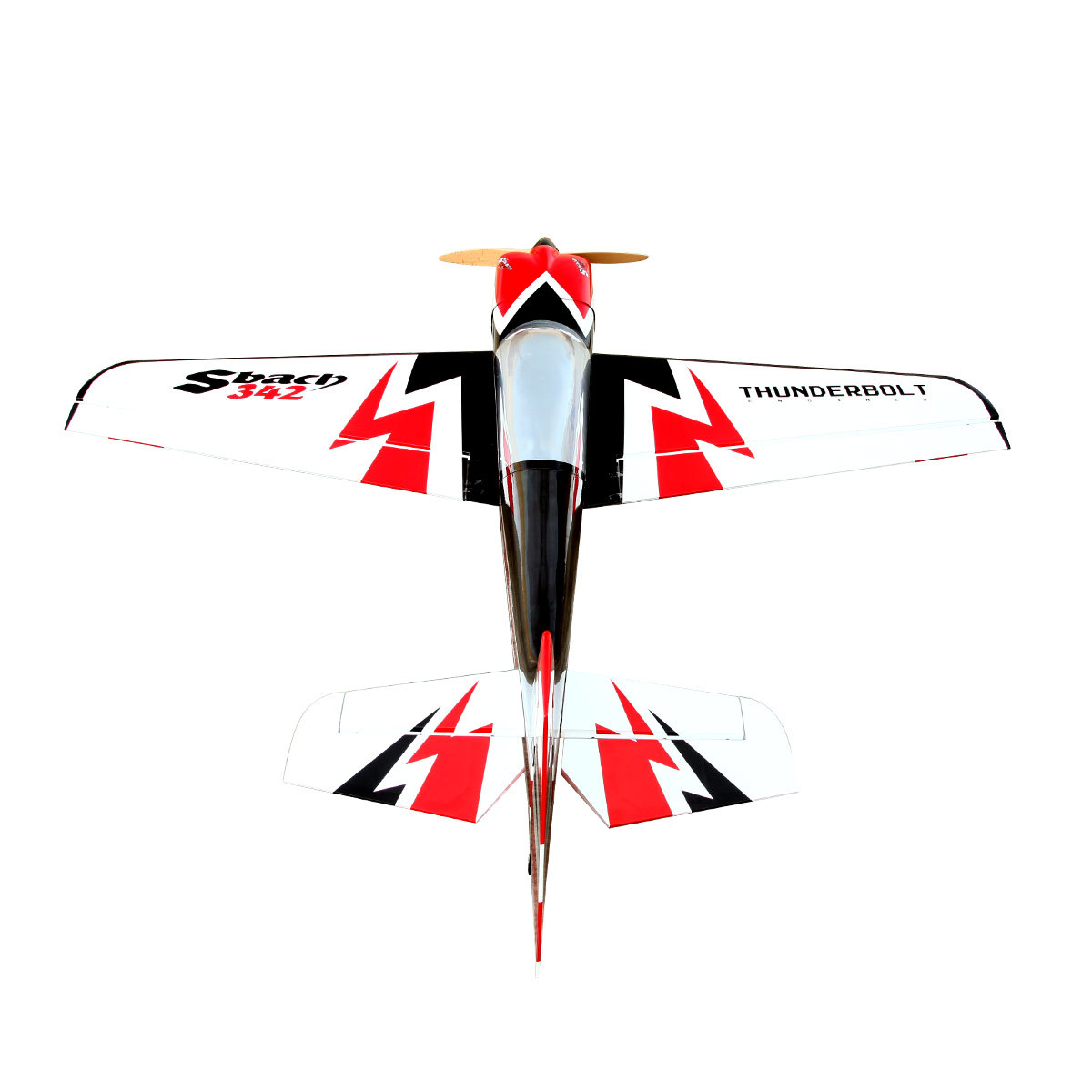 73 inch 3D Aerobatic RC Aircraft Sbach342 Fixed Wing Balsa Wood Model - Image 5