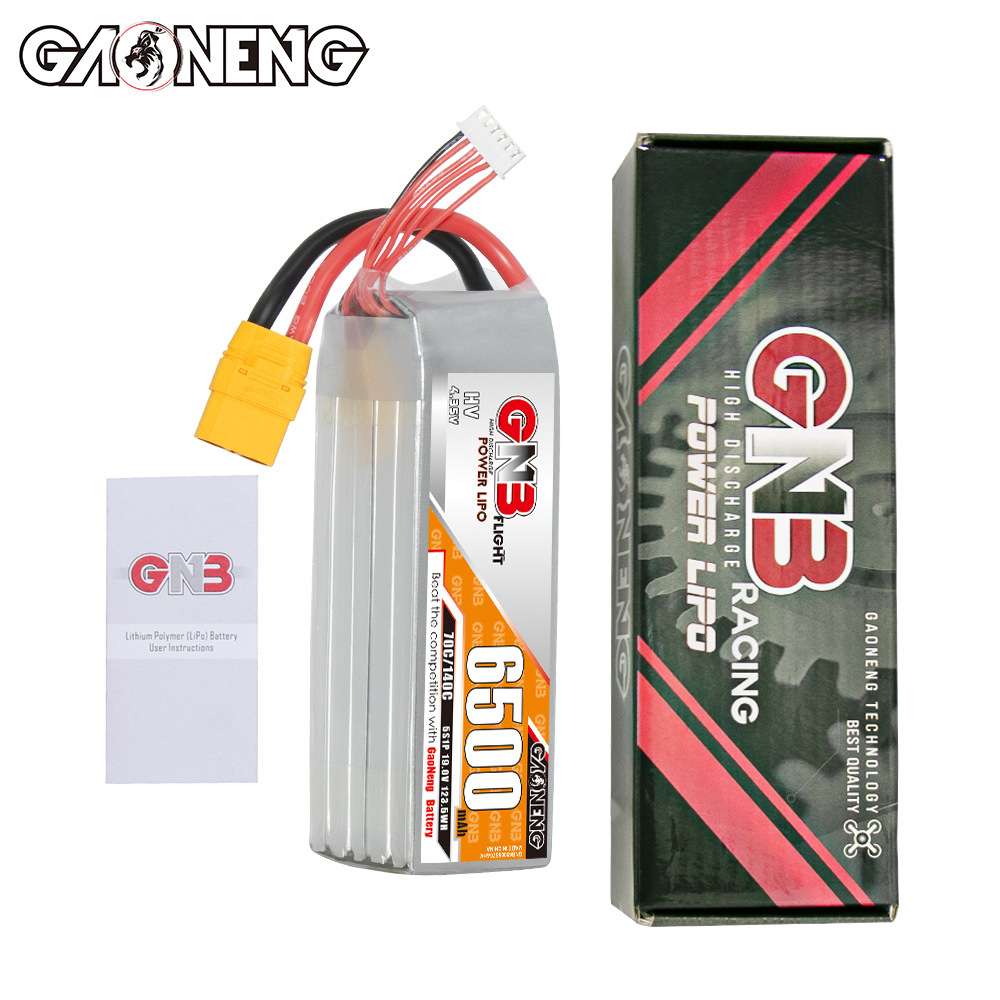 GNB High Energy 6500 mAh 5S 19 V 70 C LiHV-Akku für RC-Autos, Schiffe und Segelflugmodelle - Image 4