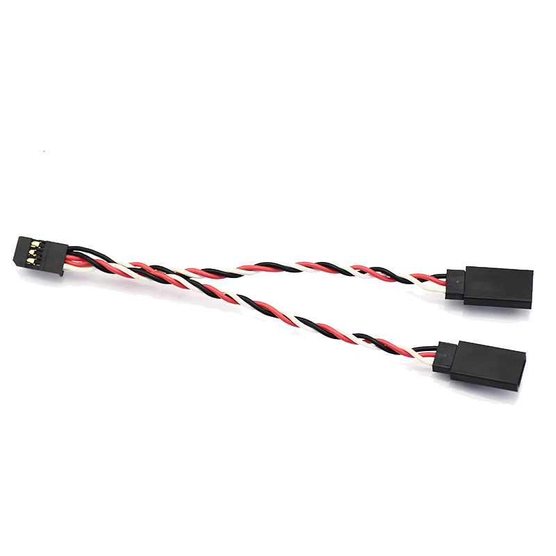 High Quality Anti Interference Parallel Twisted Wire Servo Y Cable for Futaba Jr - Image 4