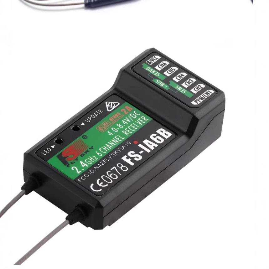 Flysky FS-iA6B 6 Channel 2point4G RC Receiver for i6i6Si6X Transmitter Model Aircraft - Image 2