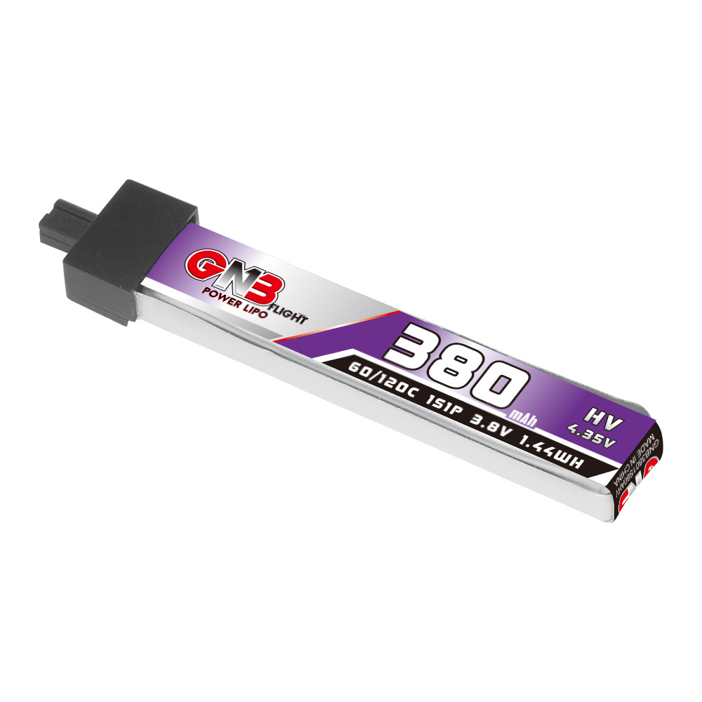 High Energy 380mAh 1S 3V 60C HV A30 FPV High Rate Lithium Battery for Indoor Traversing Machine - Image 5