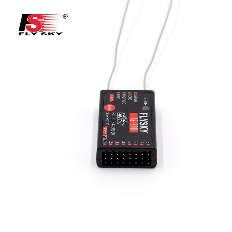 FLYSKY SR8 Receiver ANT Protocol 8 Channel Dual Antenna Bi-directional Receiving - Image 4