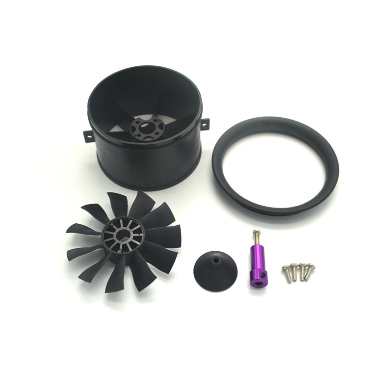 Big Storm Culvert Fan 64mm 11 Leaf Model Launch Motor Propeller for RC Aircraft - Image 2
