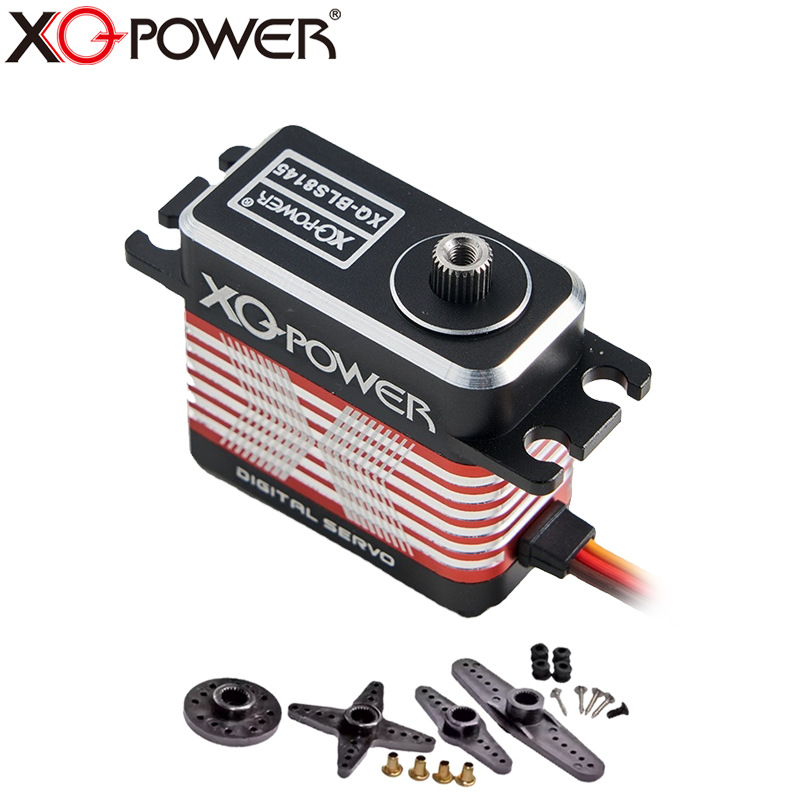 Xq-Power Bls8145D 48kg Brushless Servo Metal Shell Steel Gear for RC Model Car Boat Robot XQ-BLS8145D - Image 2