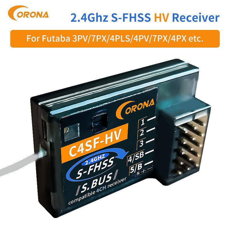 Sun Crown CORONA C4SF Receiver SBUS for Futaba 3PV 4PLS 4PV 4PX Systems Splash Proof - Image 2
