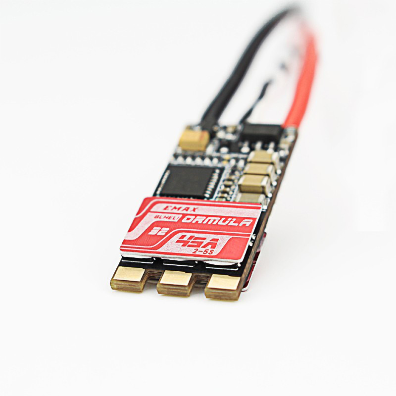 EMAX Silver Swallow Split 45A BLHELI32 Equation Series – безщітковий регулятор швидкості для квадрокоптерів FPV, сумісний з акумуляторами 2–5S - Image 4