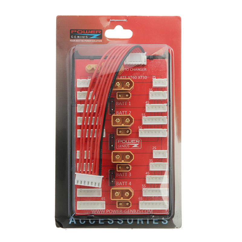 XT60 XT30 Parallel Charging Board 2S 6S Lipo Battery Charger Expansion Plate - Image 4