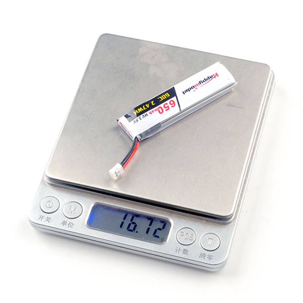 Mobula7 Moblite7 FPV Drone Lithium Battery 1S 650mAh 60C PH2.0 for Crossing Machine Aircraft Model - Image 4