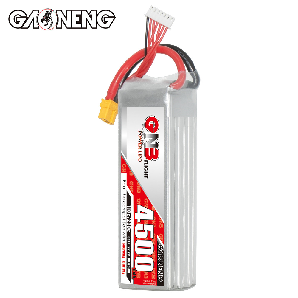 GNB High Energy 4500mAh 6S 22,2V 110°C LiPo-Akku für RC-Autos, Panzer und Hubschrauber - Image 5
