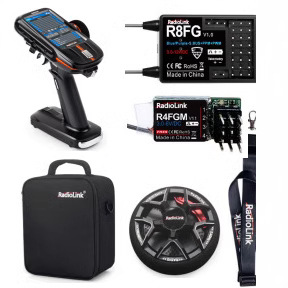 Radiolink RC8X Remote Control for FPV Vehicle Boat Robot Gun Touch Screen Dual Mix Control - Image 2