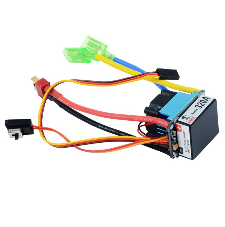 Fernsteuerbarer RC-Automobil- und Boots-Regler, wasserdicht, 160A 320A 480A, luft- und wassergekühlt, staubdicht - Image 3