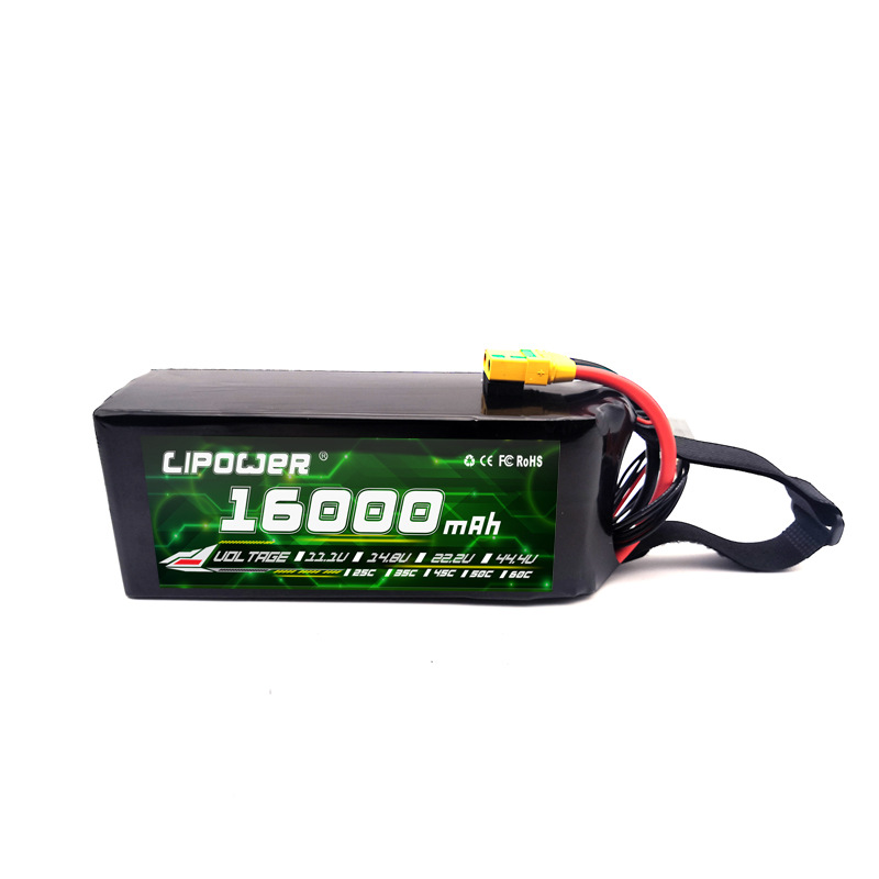 Universelle 16000 mAh 22,2 V 6S Hochleistungs-LiPo-Akku für Drohnen mit XT90-Stecker – ideal für Flugzeuge zur Pflanzenschutzbehandlung - Image 2