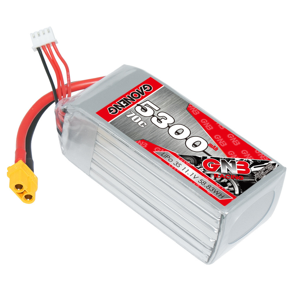 GNB High Energy 5300mAh 3S 11,1V 70C Lithium-Batterie für RC-Autos, Schiffe, Flugzeuge und Roboter GNB53003S70C - Image 3
