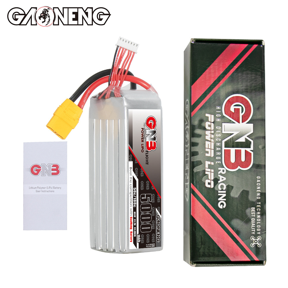 GNB High Energy 5000mAh 6S 22,2V 50C LiPo-Akku für RC-Autos, Boote und Hubschrauber GNB50006S50A - Image 4