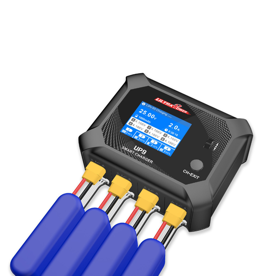 Ultrapower UP9 AC100W DC200W Four Channel Multi Chemistry RC Battery Charger - Image 2