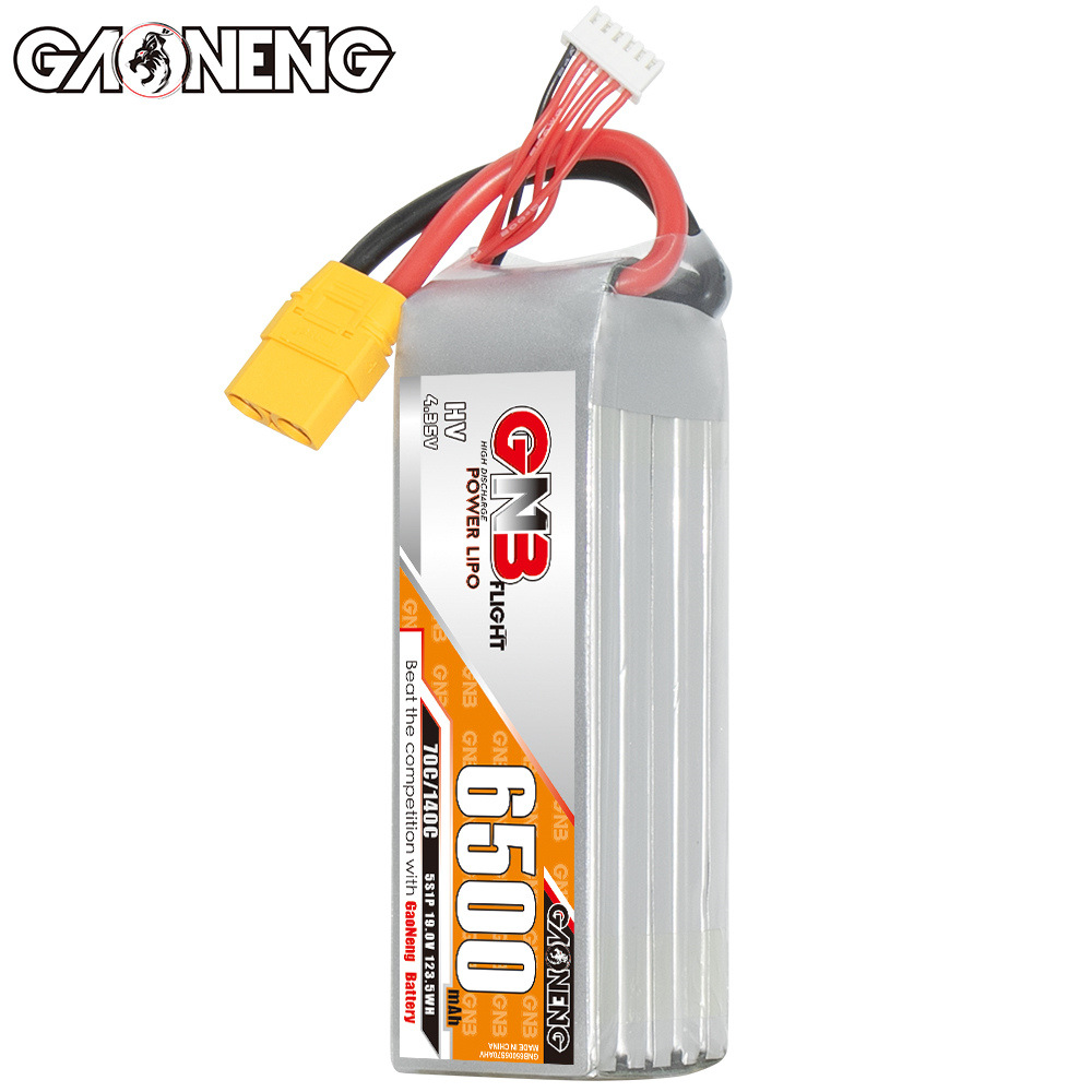 GNB High Energy 6500 mAh 5S 19 V 70 C LiHV-Akku für RC-Autos, Schiffe und Segelflugmodelle - Image 5
