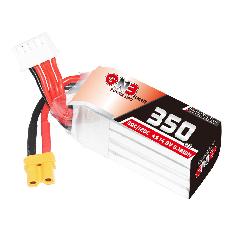 GNB High Energy 350 mAh 4S 14,8 V 60 C LiPo-Akku für FPV-Drohnen und Flugmodelle - Image 5