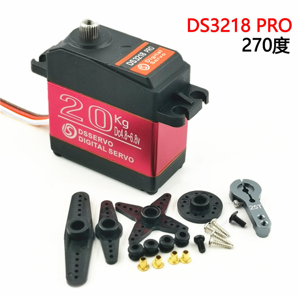 Digital Steering Gear DS3218 PRO Stainless Steel Gear for RC Car Model 1 8 1 10 1 12 - Image 3