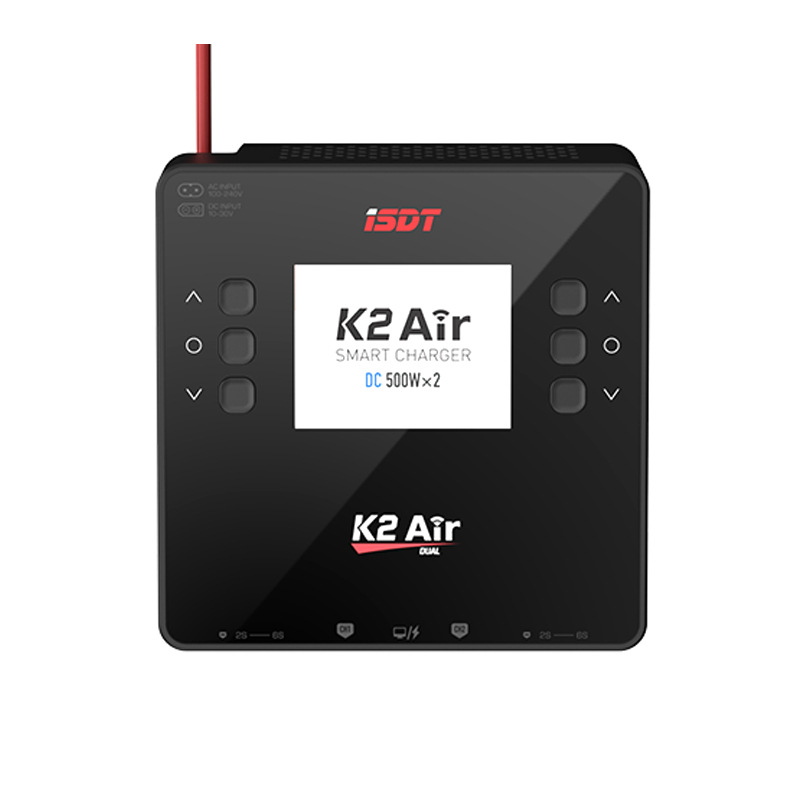 ISDT K2Air Smart Balance Charger ACDC Dual Channel for RC Model UAV Lithium Battery - Image 5