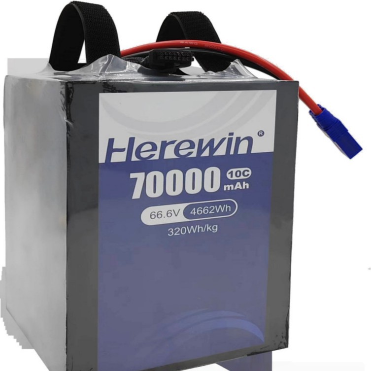 Haiying Industry 14S20A High Energy Density Lipo Battery Pack for Lifting Drone - Image 3
