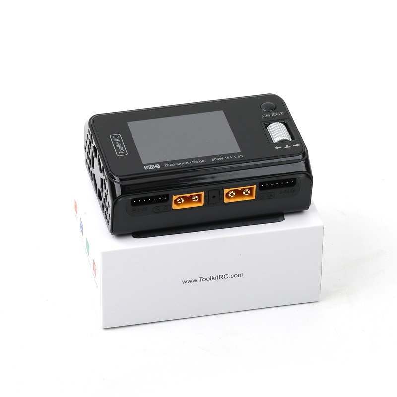 ToolkitRC M6D 500W Dual Channel Smart Charger for LiPo Battery Drone Models - Image 5