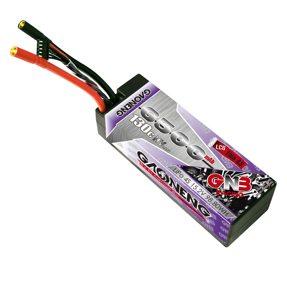 GNB High Energy 6500 mAh 4S 15,2 V 130 °C LCG Hochspannungs-Lithium-Akku für 1/8 RC-Autos - Image 3