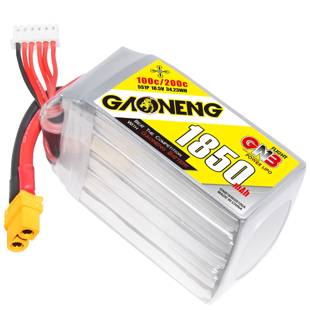 GNB High Energy 1850mAh 5S 18.5V 100C LiPo-Akku für FPV-Drohnen und Quadrocopter - Image 3