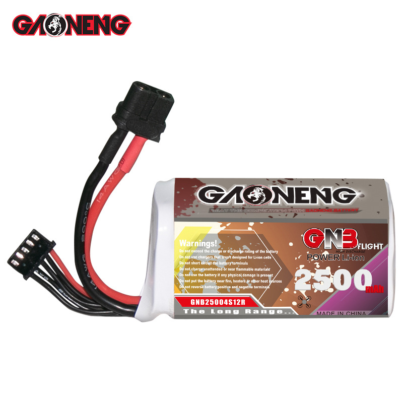 GNB 2500 mAh 4S 14,8 V 12C Lithium-Ionen-Akku für FPV-Drohnen – 18650-Zellen für RC-Modelle - Image 4
