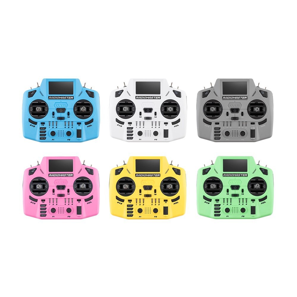 RadioMaster GX12 Crush Remote Control ELRS Protocol Dual 24G Dual Channel Dual 1W Hall Rocker - Image 5