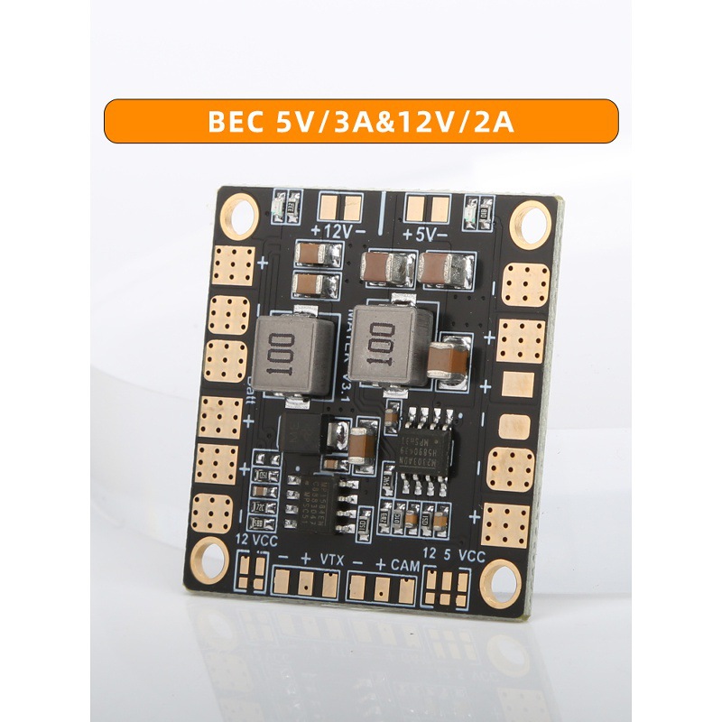 Flight Controller Breakout Board for Cc3D Naze3 Flight Controller 25Kv Multi Axis Pdb Dual Channel Bec Flight Controller Multifunctional Power Distribution Board - Image 5