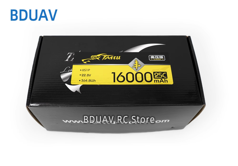 TATTU Grignard Hochspannungs-Lithium-Akku 16000 mAh 25C 22,8 V 6S für Schutzdrohnen - Image 4