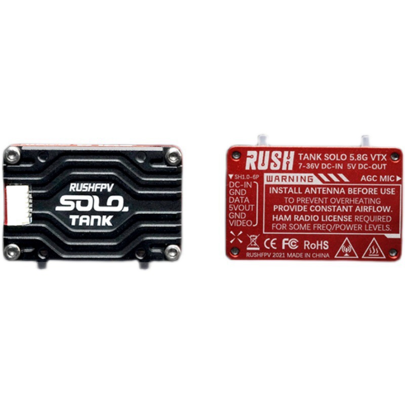 Квадрокоптер для гонок Rush Tank Solo 5,8 ГГц з передавачем потужністю 1,6 Вт - Image 2