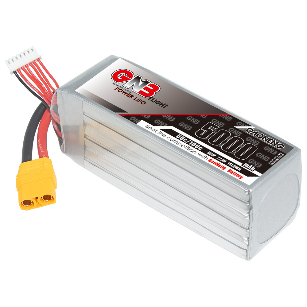 GNB High Energy 5000mAh 6S 22,2V 50C LiPo-Akku für RC-Autos, Boote und Hubschrauber GNB50006S50A - Image 5