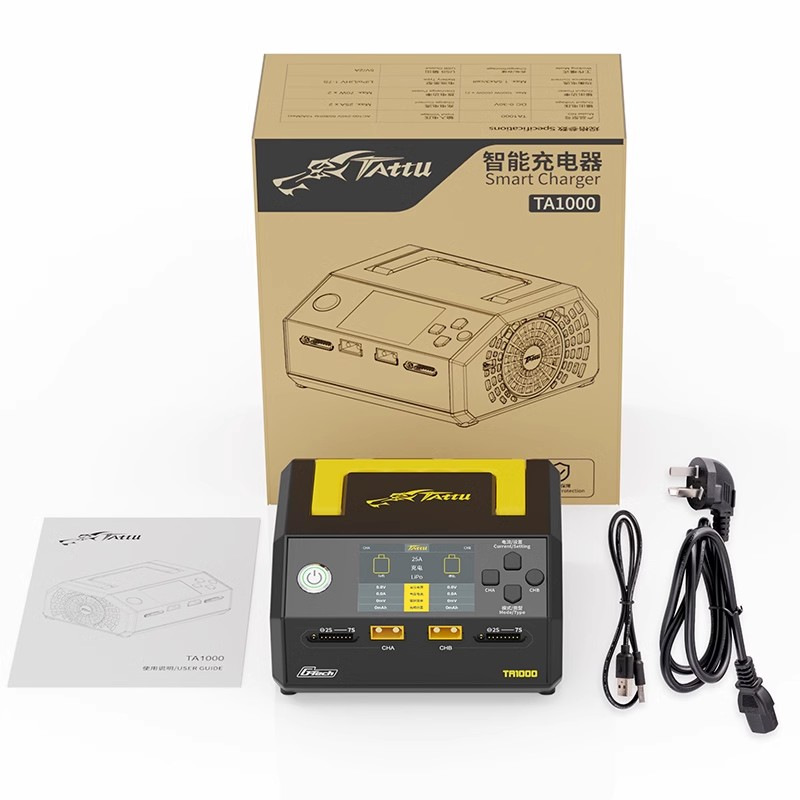 ACE Grignard TA1000W Charger 2-7S Dual Channel 25A G-Tech Smart Charger for FPV Batteries - Image 4