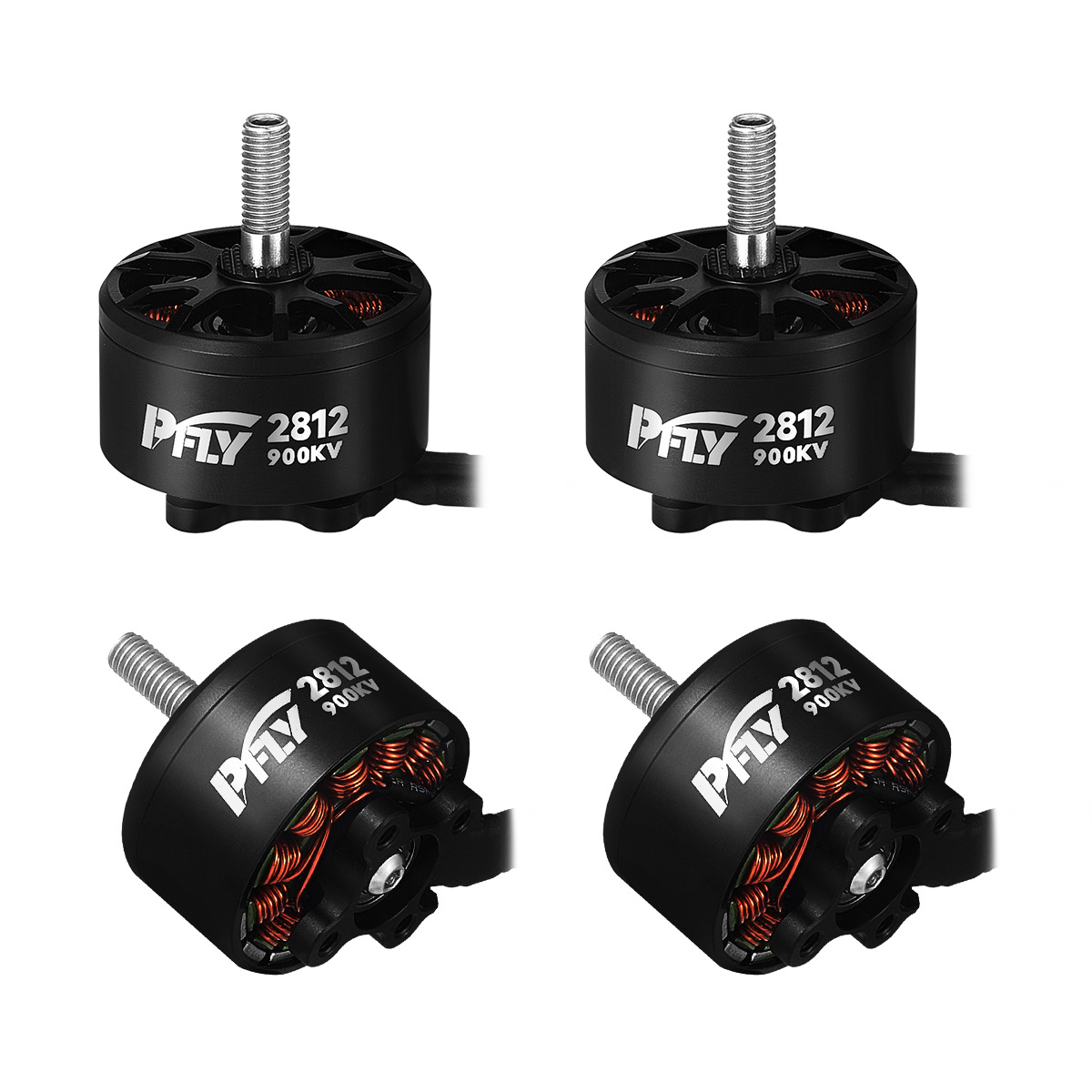 Мотор для гоночных дронов Pfly 2812 – 900 и 1115 об/мин, бесколлекторный, для моделей самолетов и FPV-дронов - Image 5