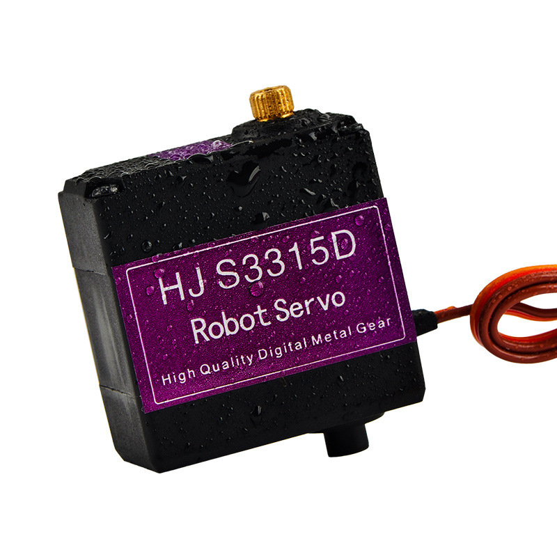 S3315D Metal Gear Digital Dual Axis Steering Servo Arm 15KG 180 Degree Robot Device - Image 5